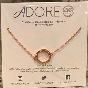 Adore by Swarovski Organic Circle Bracelet